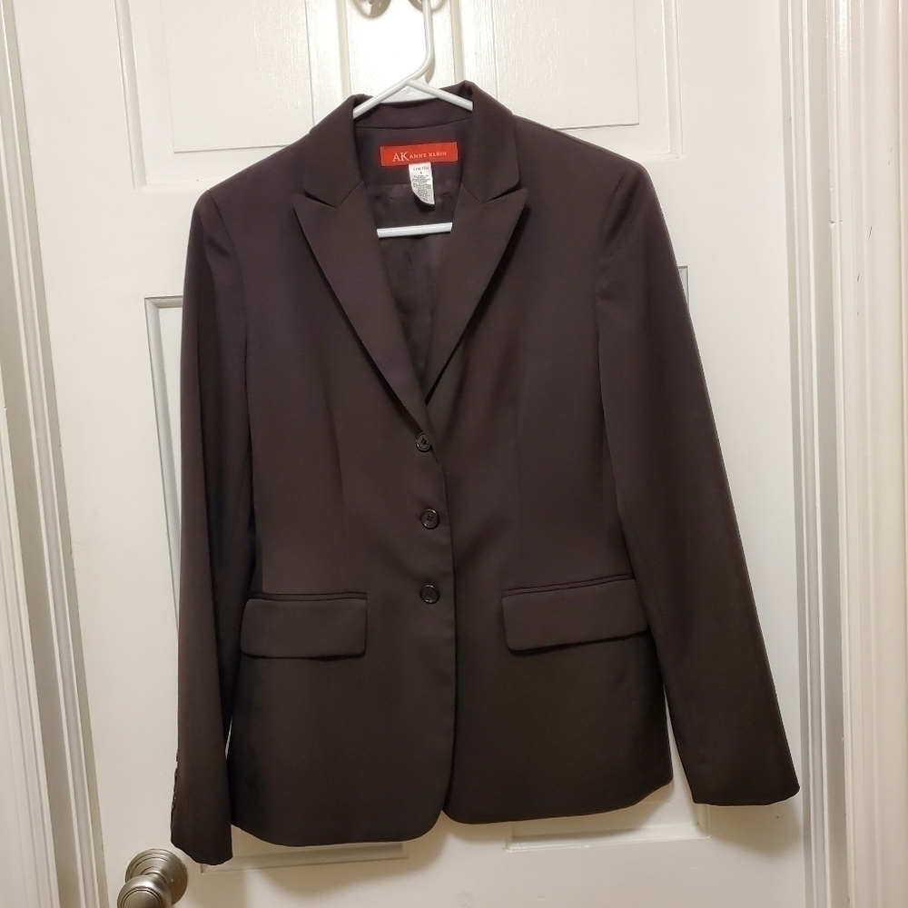Anne Klein Brown Career Wear Blazer size 6